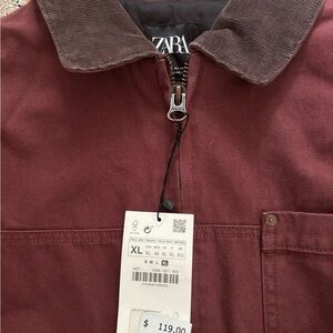 Zara men’s utility jacket